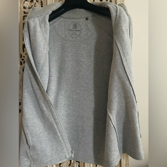 Tommy Bahama Grey Full Zip Vest Size Large - Picture 4 of 6